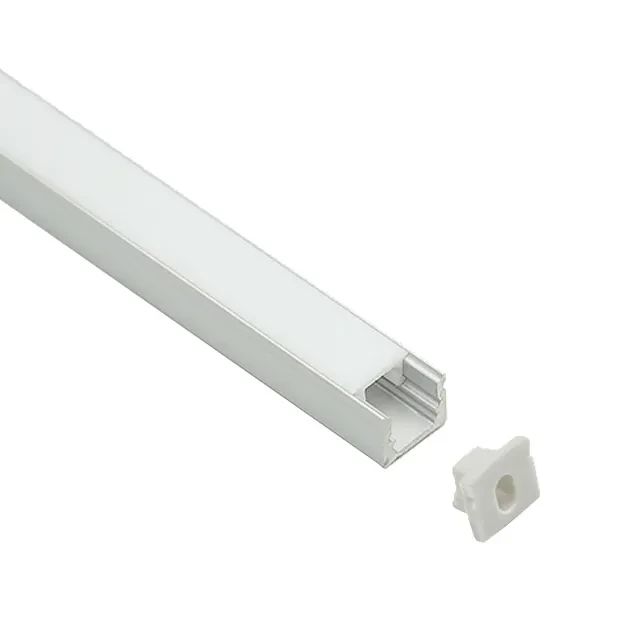 Profil din aluminiu cu dispersor Elmos HL-BAPL002S 2000 x 10 x 8.3 mm