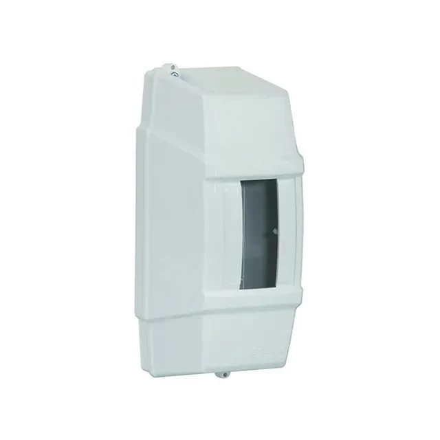 Panou pentru automate 2 module - tip aparent - alb - plastic fara usa