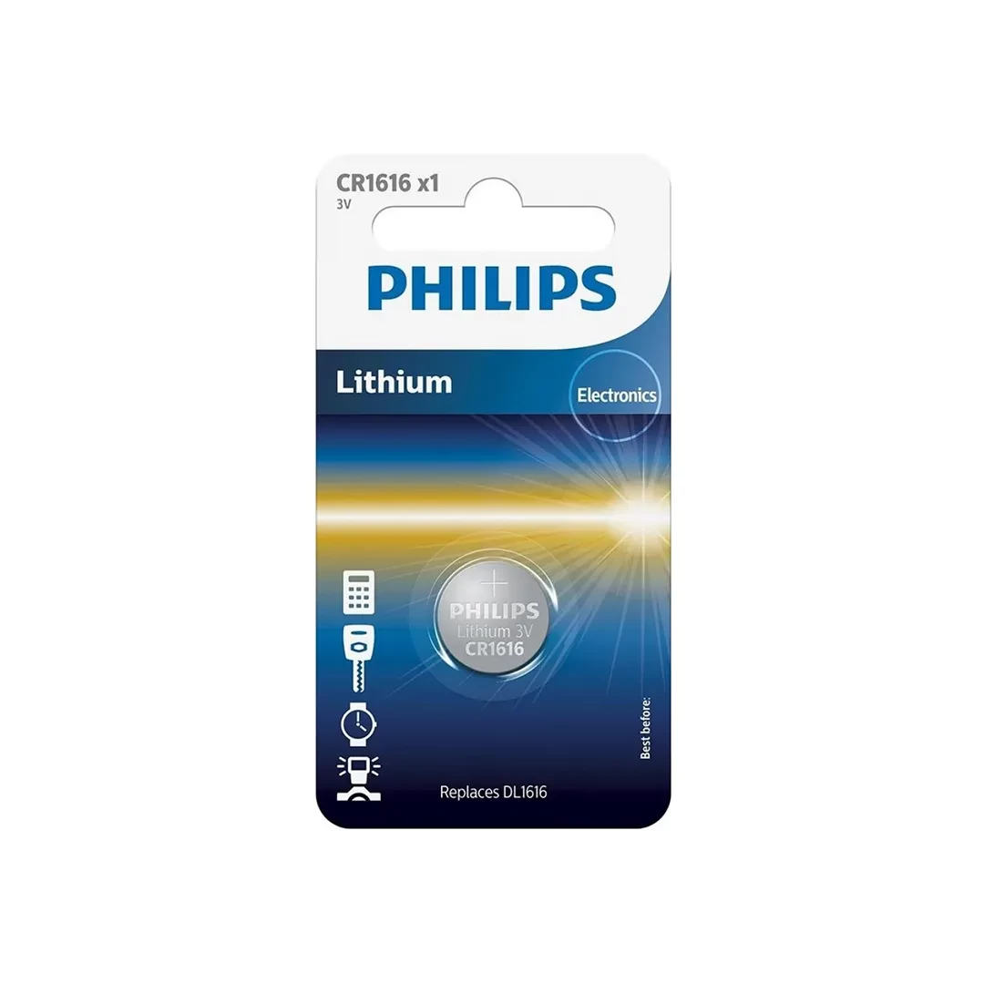 Pile electrice Philips CR1616 3 V