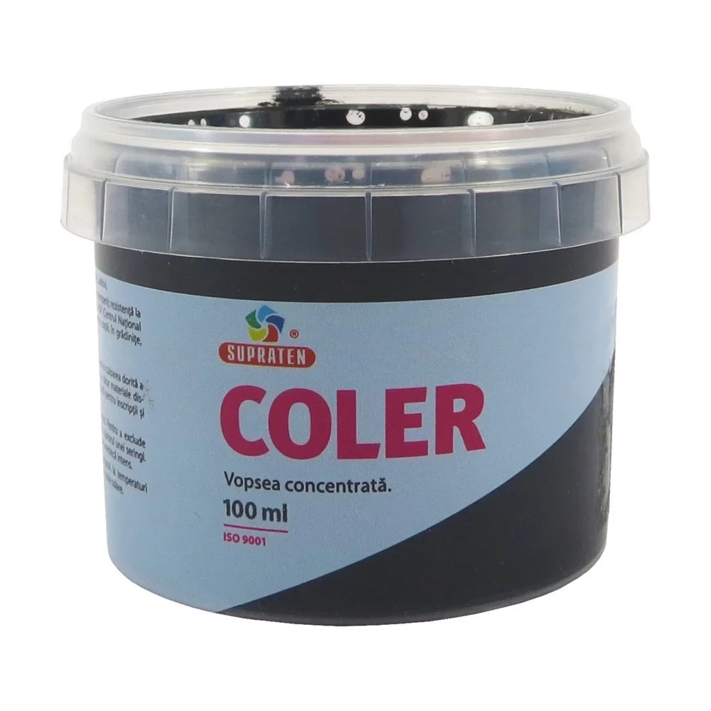 Vopsea concentrata Coler Nr.122 Negru 100ml