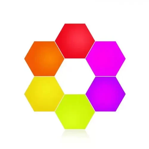 Lumini ornamentale interior PST-HL06 (lampa hexagon 6 buc)