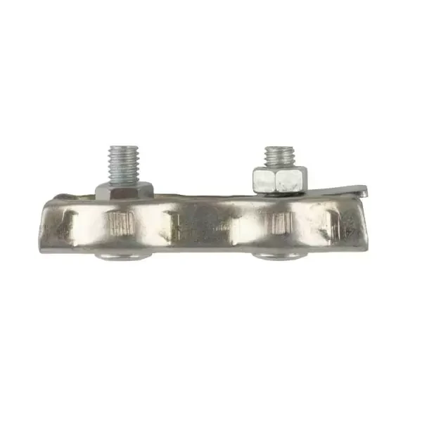 Clema "Duplex" dubla 5mm_10 buc.