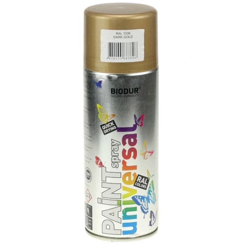 Spray vopsea "Biodur" 1036 aur intunecat 400ml