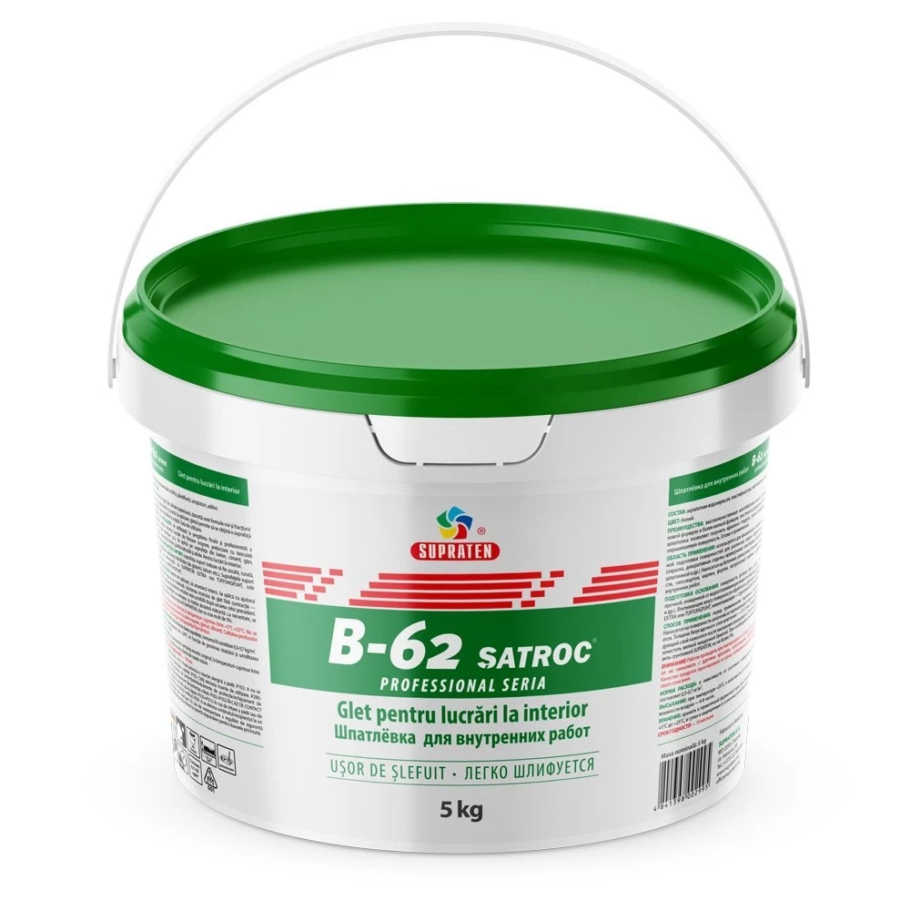 Glet finisare acril B-62 SATROC  5kg