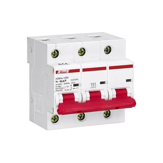 Întreruptor automat Himel HDB3W-125 3P 80 A 400 V C