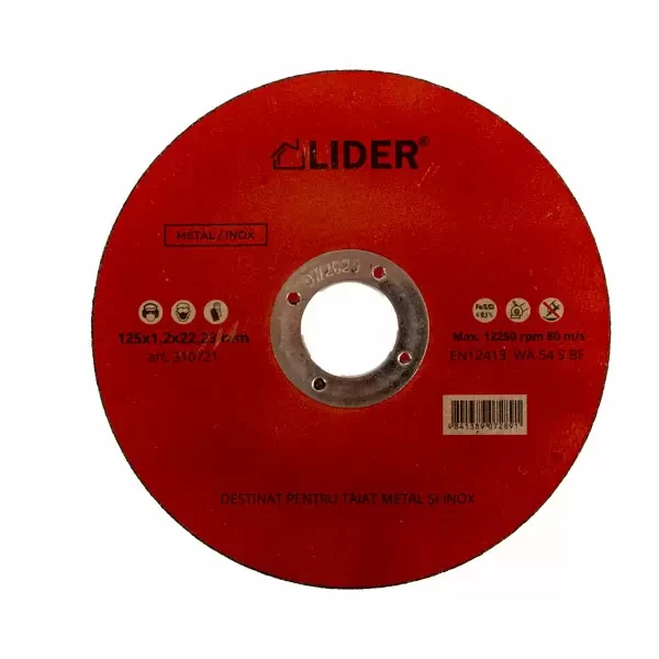 Disc p/u taiat metal si inox_230х2,0х22mm universal