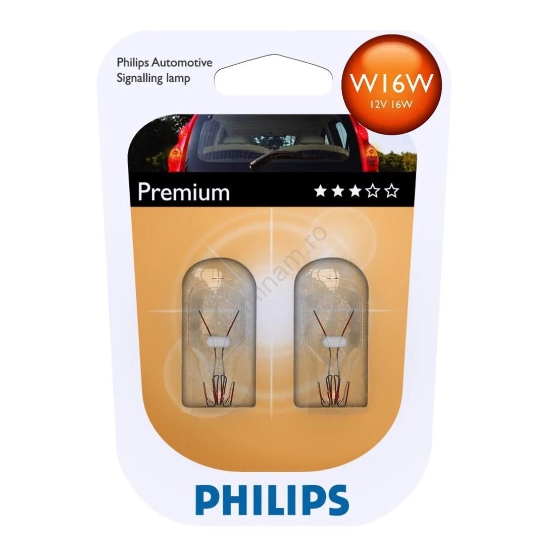 Philips Bec auto W16W 12V 21W