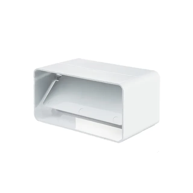Conector de aeroduct Ventika KO55-22 55 x 110 x 66 mm plastic alb