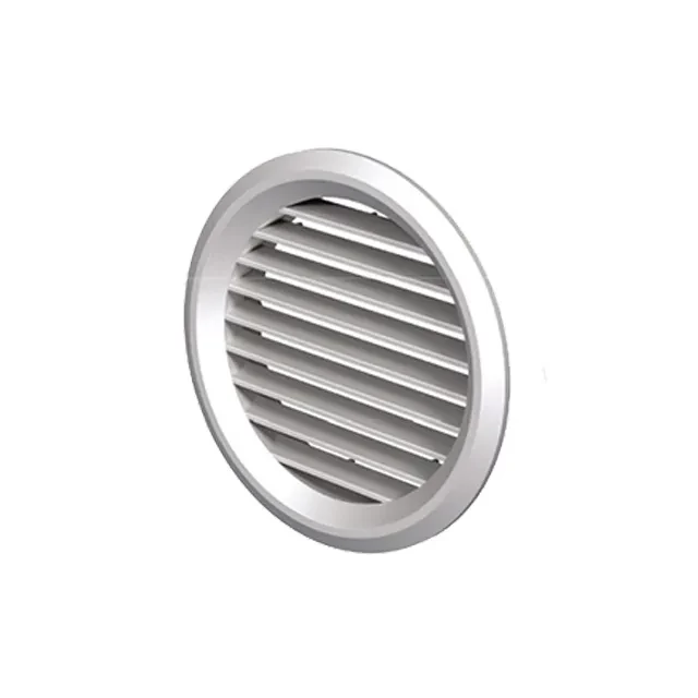 Grilaj de ventilare cu sită Ventika MW100 KO 100 mm plastic cafeniu