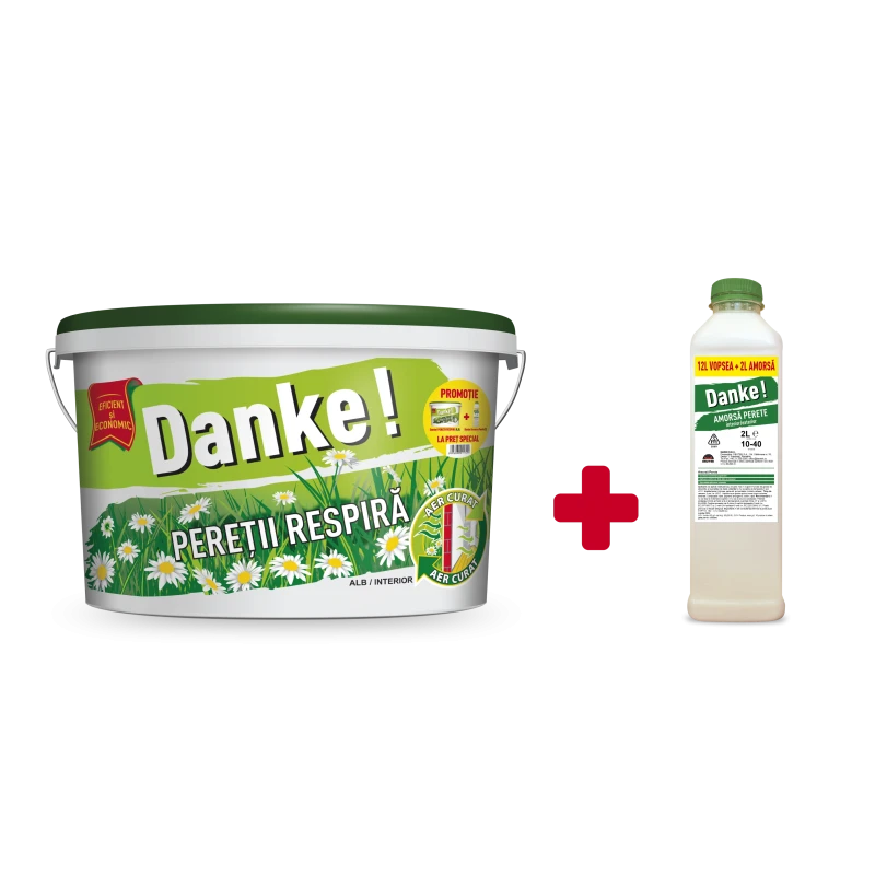 DANKE PERETII RESPIRA,   8.5L interior+ Amorsa Danke 2L