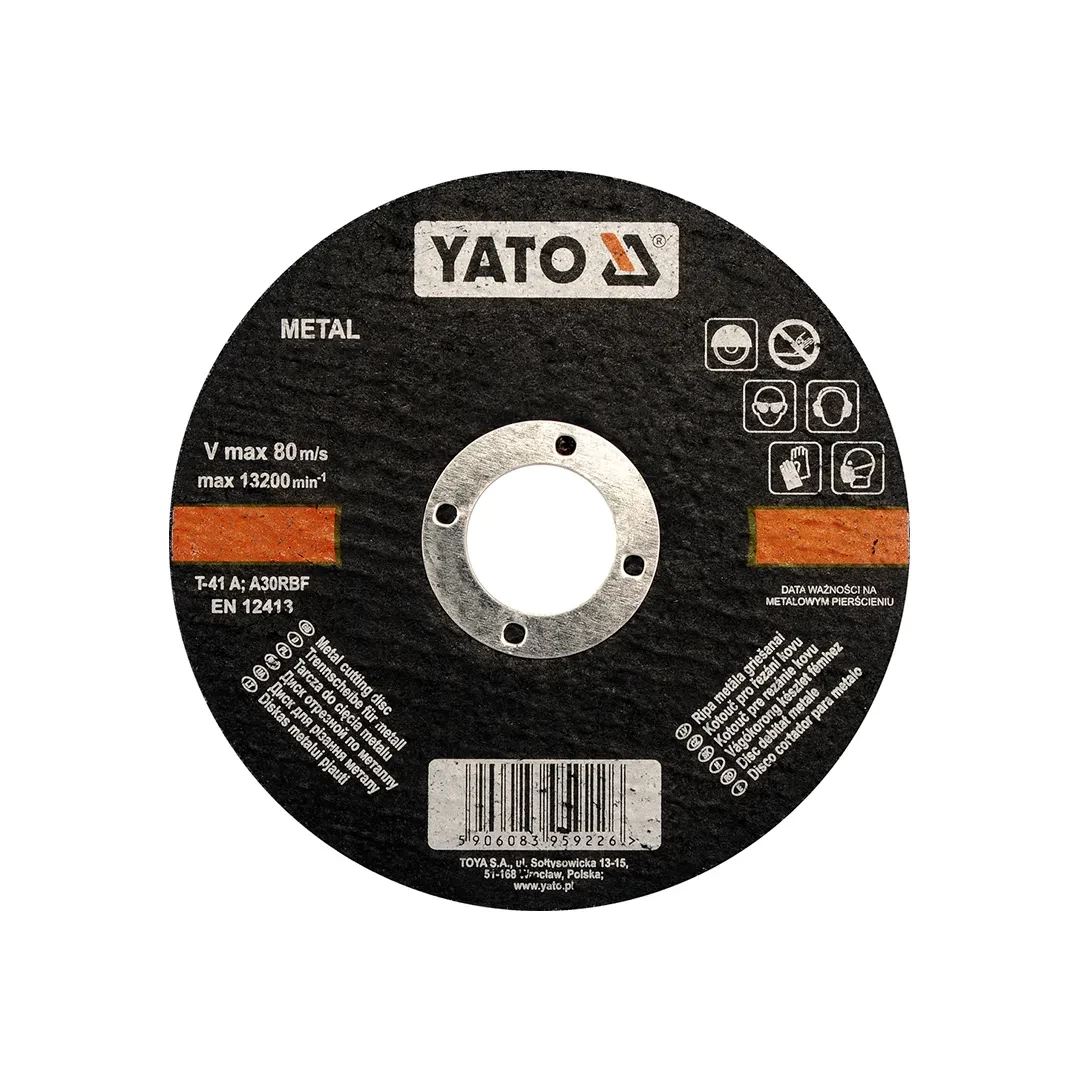 Disc de tăiere metal Yato YT5923 125 * 22 mm