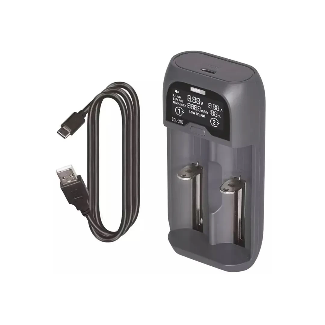 Încărcător universal baterii EMOS BCL-20D