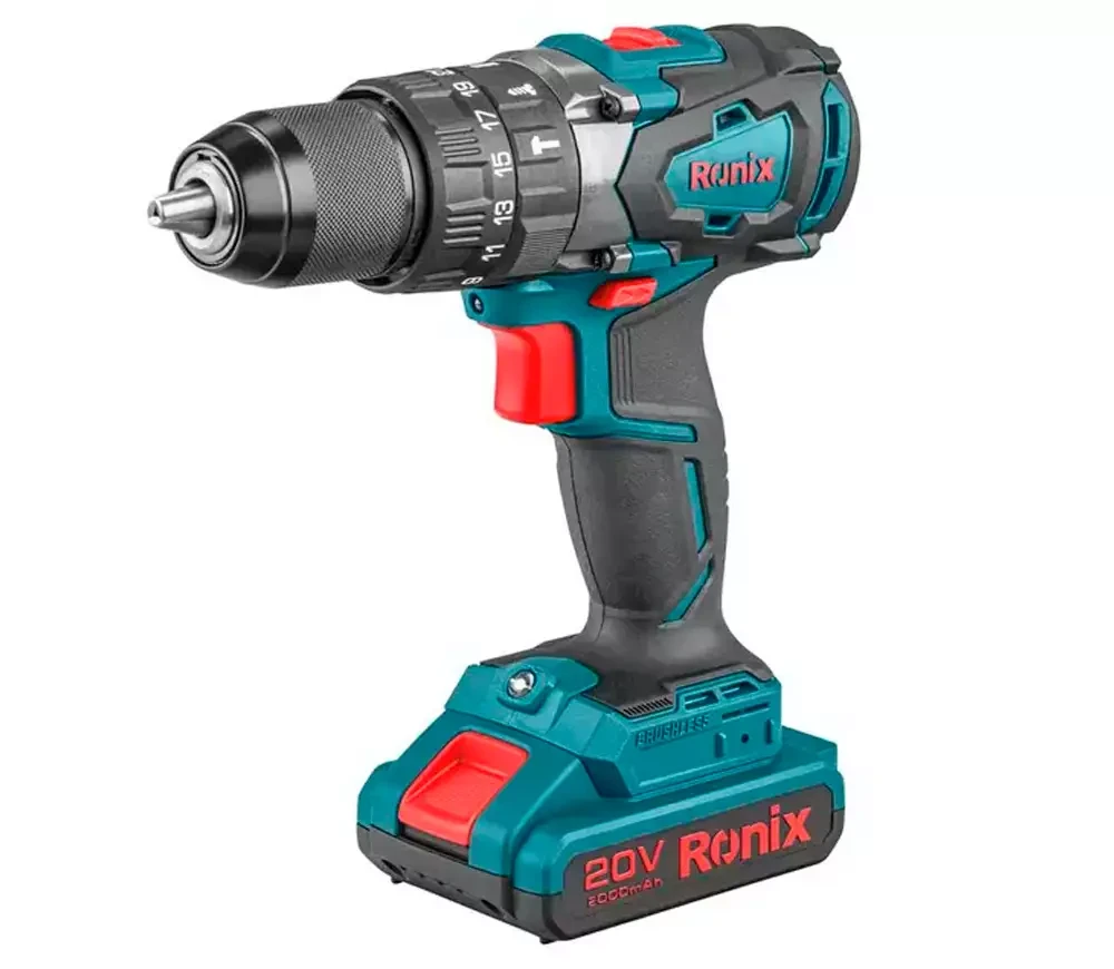 Mașină de înșurubat cu acumulator RONIX 8905K 20V 2Ah