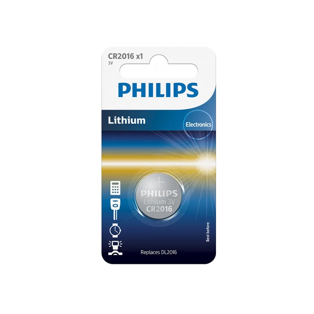 Pile electrice Philips LITHIUM MINICELLS 3 V CR2016