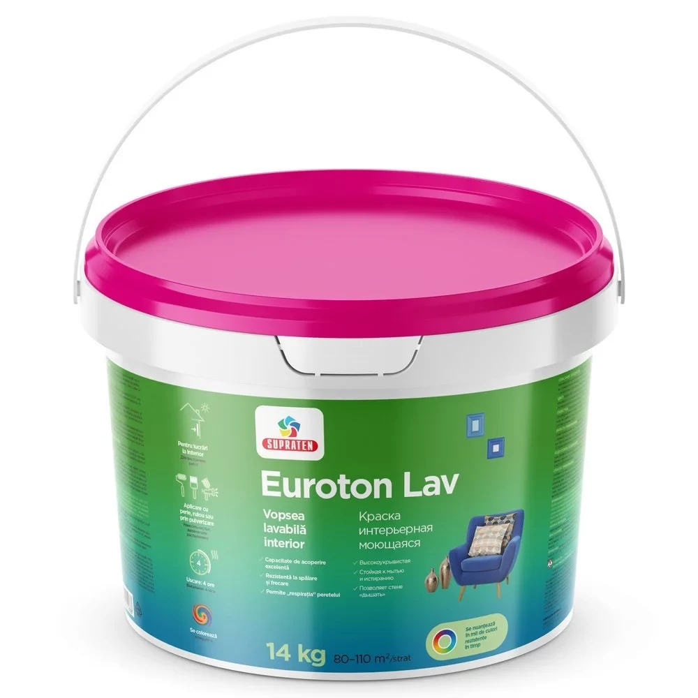 Vopsea interior Supraten EUROTON LAV 14kg