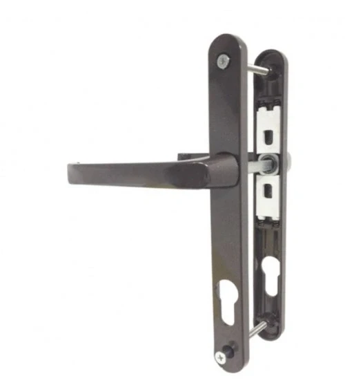Maner pe placa lata FLIPPER 34/195/85 85mm cafeniu