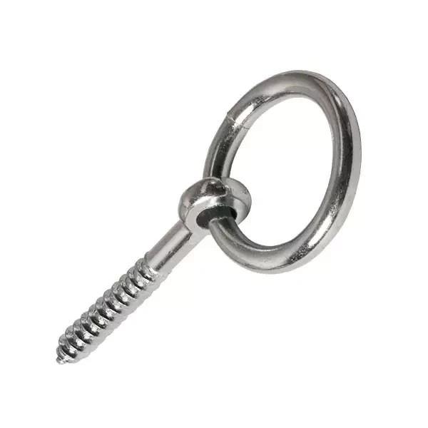 Belciug-8mm, zincat, cu surub p/u lemn