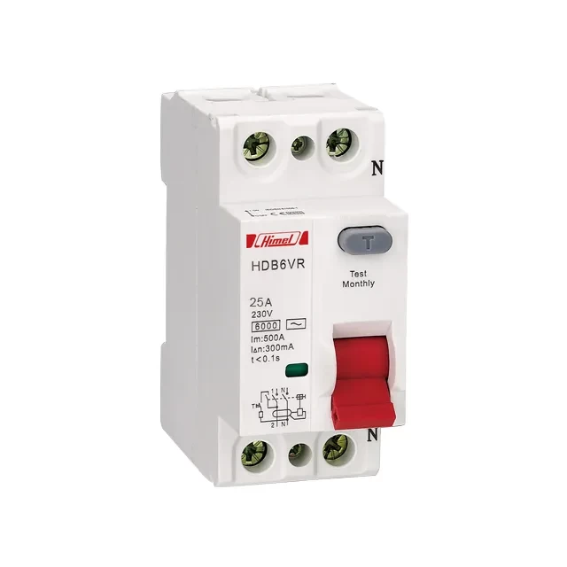 Întreruptor automat diferențial Himel HDB6VR C 10 mA 25 A 1P+N 220 - 240 V
