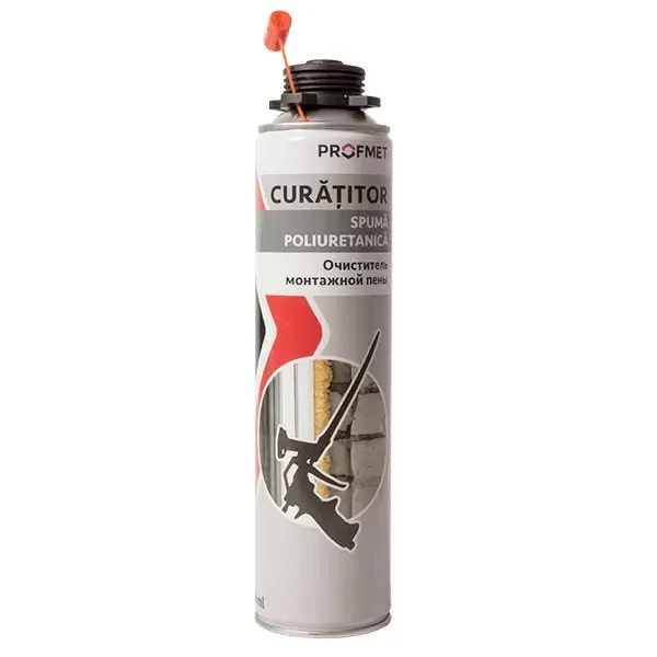 Curatitor spuma poliuretanica 600ml Profmet