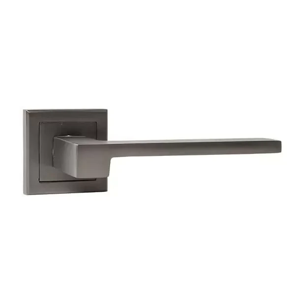 Maner pentru usa P07, p/u usi interne, aluminiu, baza patrata, culoarea grafit Profmet