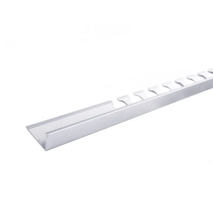 LF10 Profil aluminiu pentru gresie 2.5m Silver Matt (10/100)