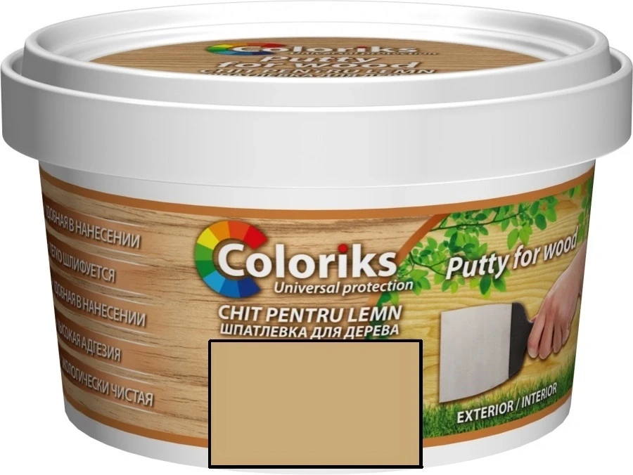 Chit pentru lemn 0.4 kg Stejar "Coloriks"
