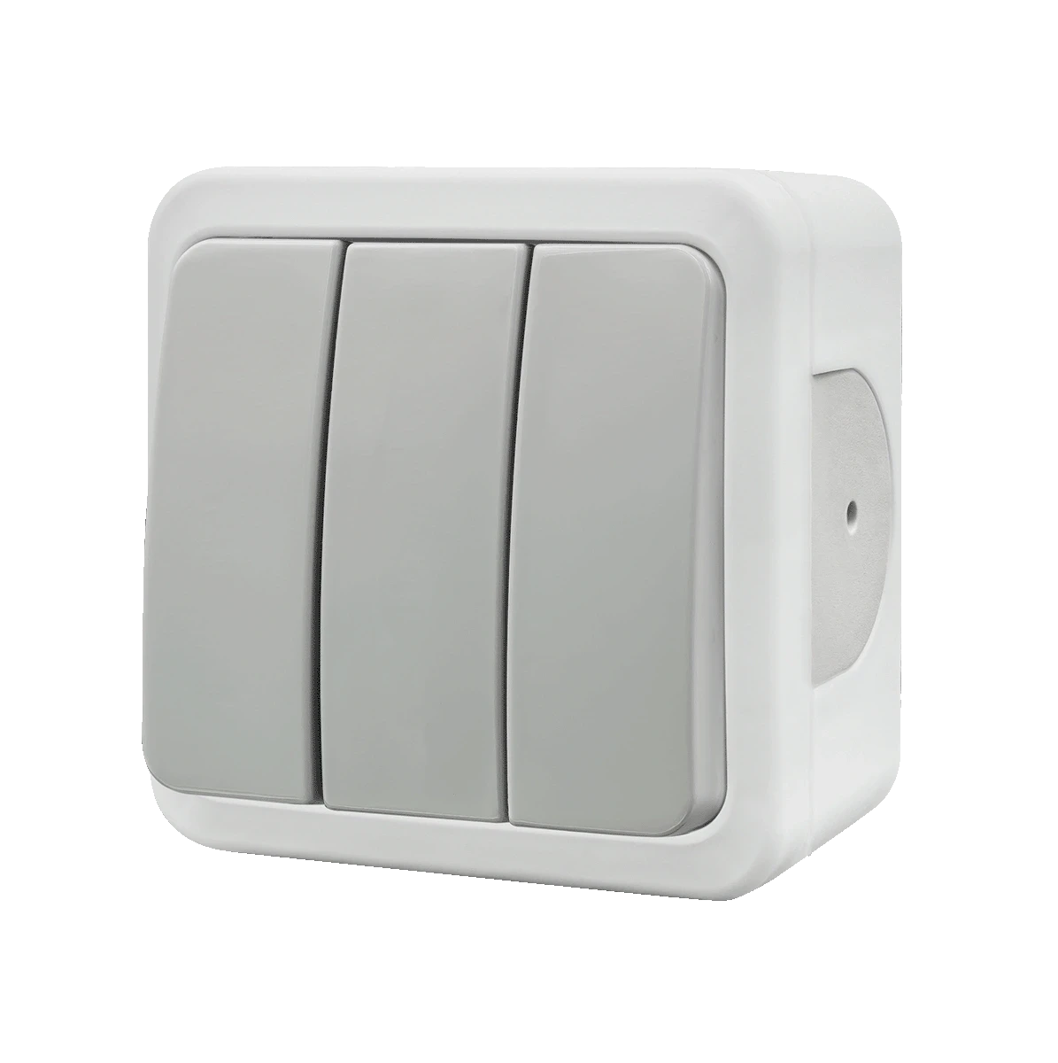 Multima White/Grey Intrerupator ext. triplu 10A 250V NEAD 92-51-33