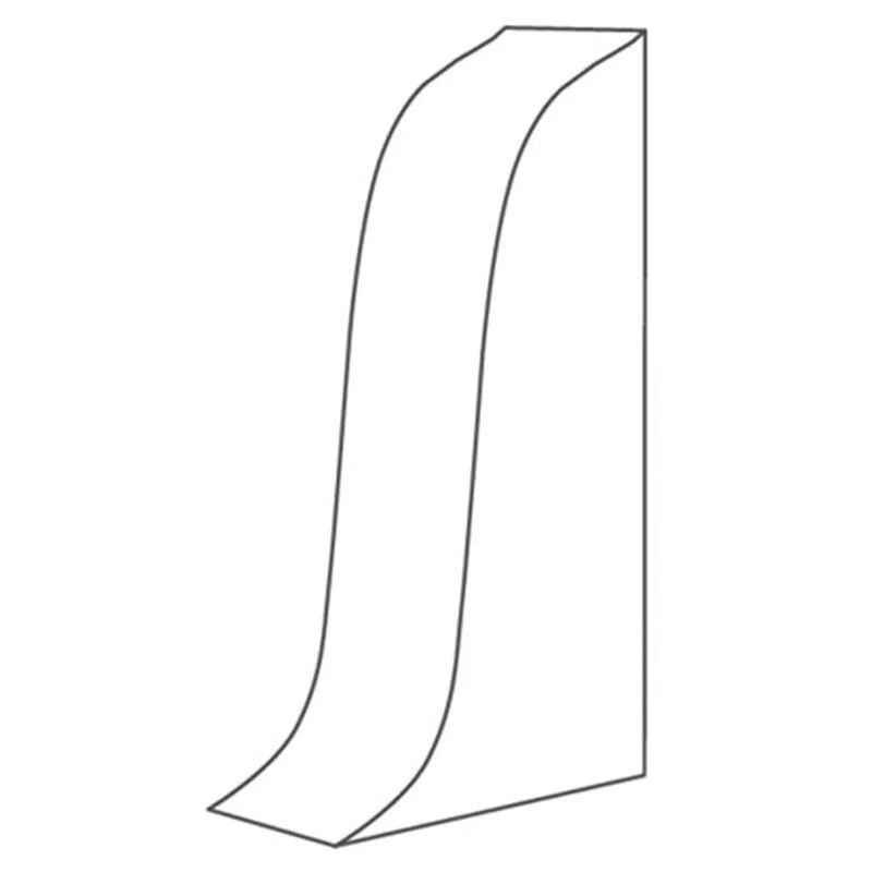 Capat dreapta pentru plinta Premium 201 22x59mm