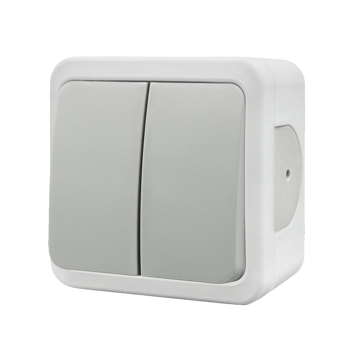 Multima White/Grey Intrerupator ext. dublu 10A 250V NEAD 92-51-03
