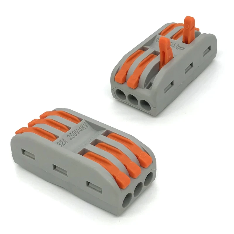 Conector cablu SPL-3 gri (30buc) TOPKAB