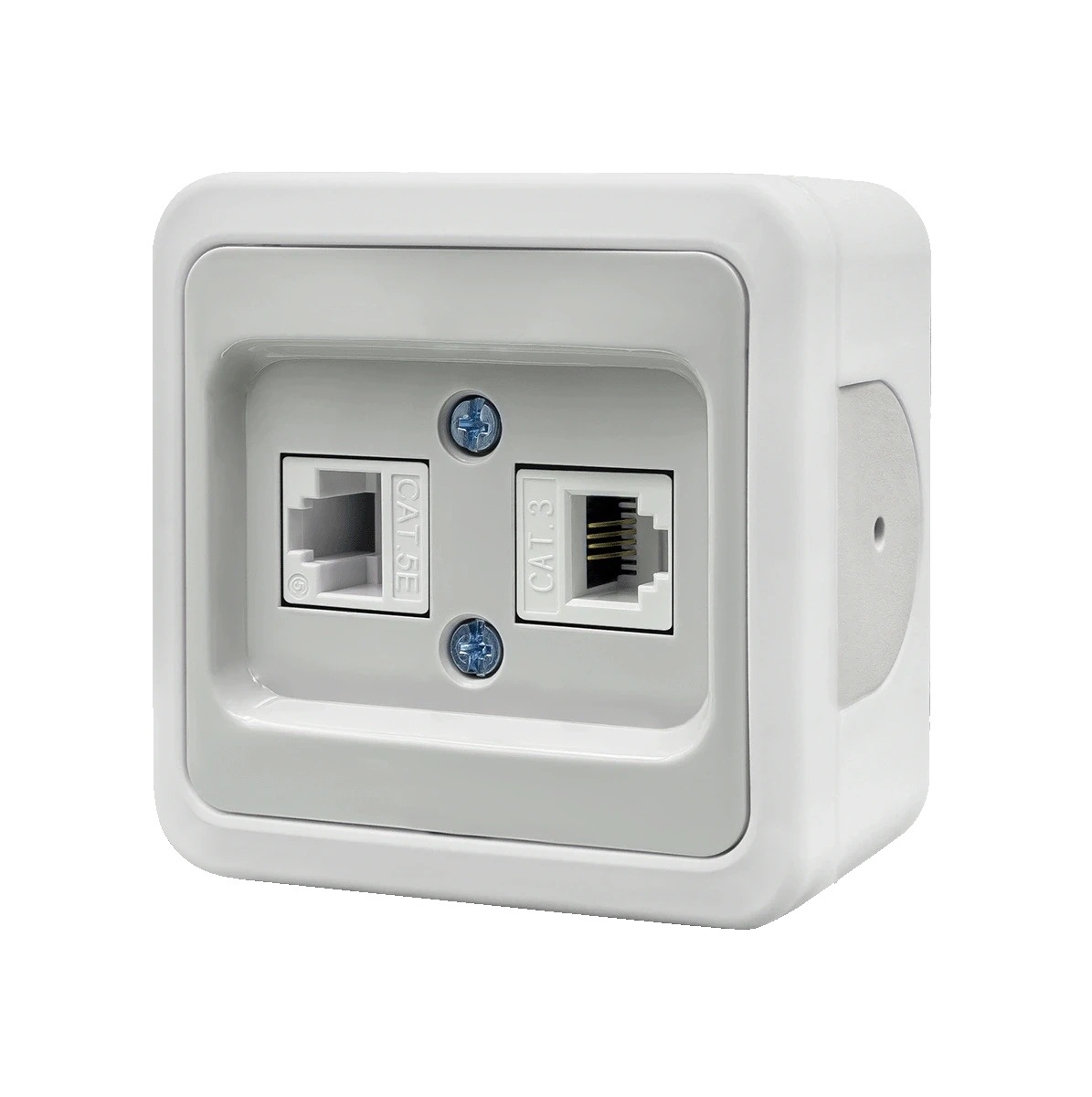 Multima White/Grey Priza ext. cat.5+cat.3 (RJ45+RJ11) NEAD 92-51-21-DN