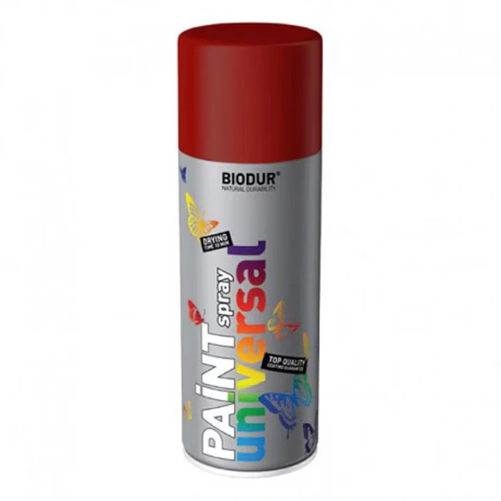 Spray vopsea "Biodur" 3002 rosu inchis 400ml