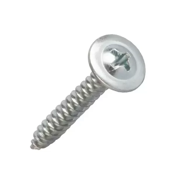 Surub cu cap plat si saiba, met. 0,9mm 4,2x51_25 buc.