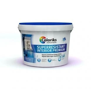 Vopsea latex super rezistenta "Coloriks" 1.4 kg