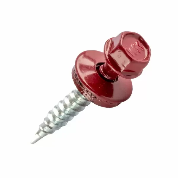 Surub autoforant p/u lemn RAL 3011, 4,8x70_20 buc.