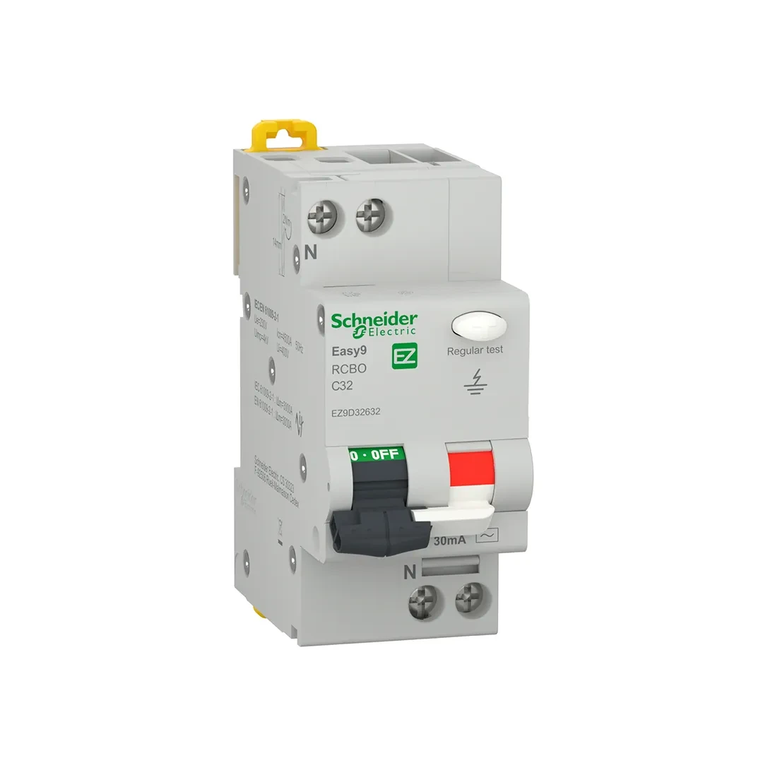 Întrerupator automat diferențial 1P+N EZ9D32632 C 30 mA 32A SCHNEIDER