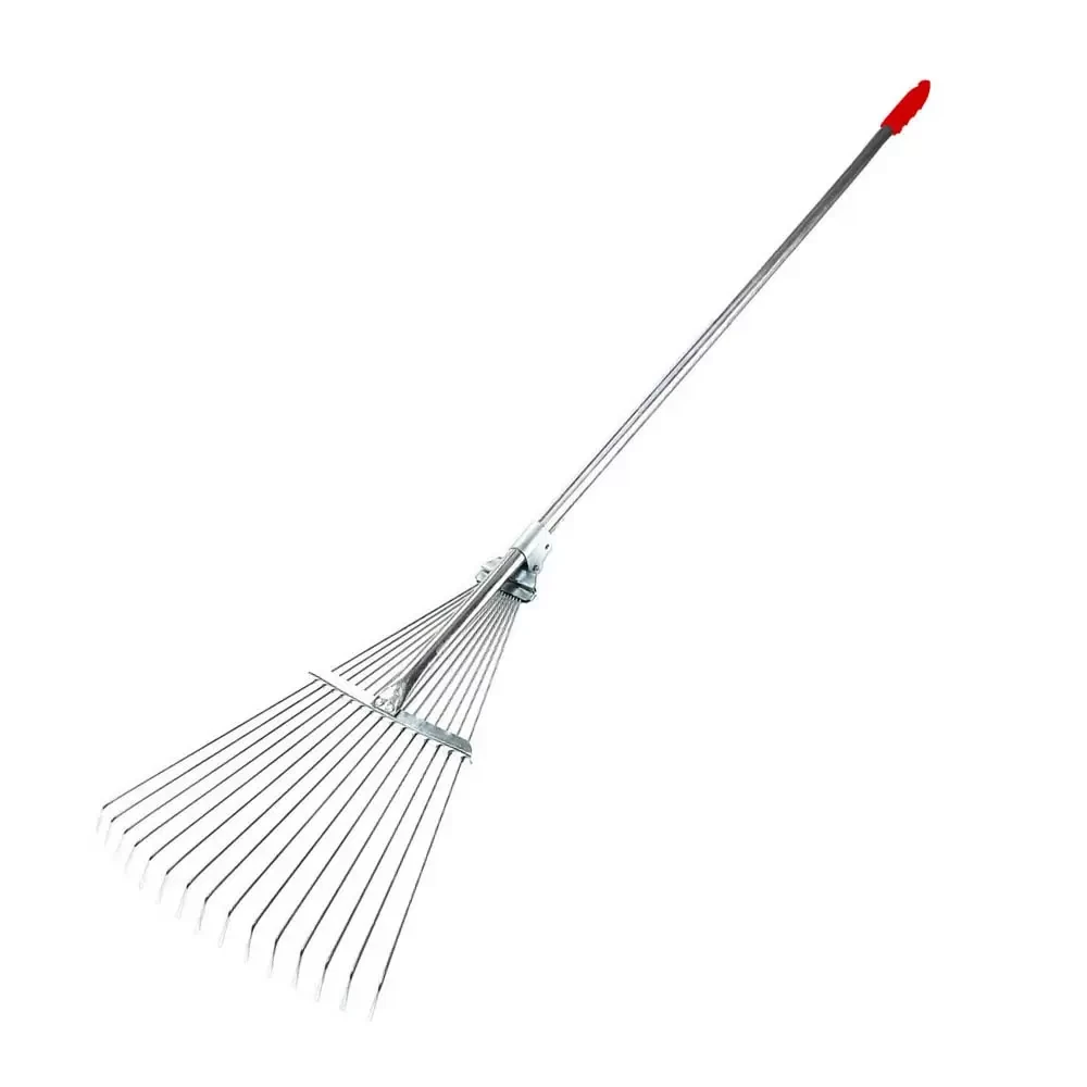 Grebla tip evantai cu 15 dinti, coada din metal 116 cm
