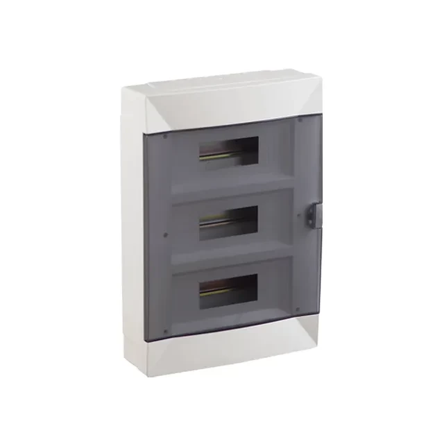 Panou pentru automate 36 module - tip aparent - alb - plastic