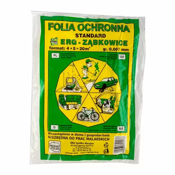 Folie de protectie p/u constructii 4х5m х7mkm