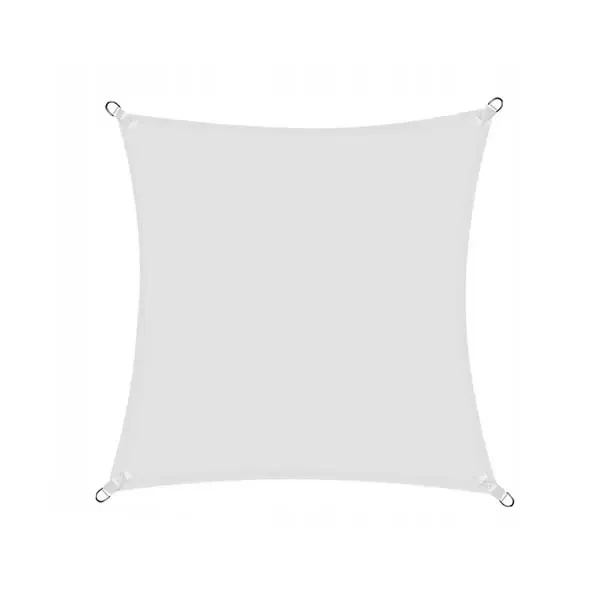 Prelata umbrire, dreptunghiulara, 2x3m, 130g/m2, alb HDPE Profmet
