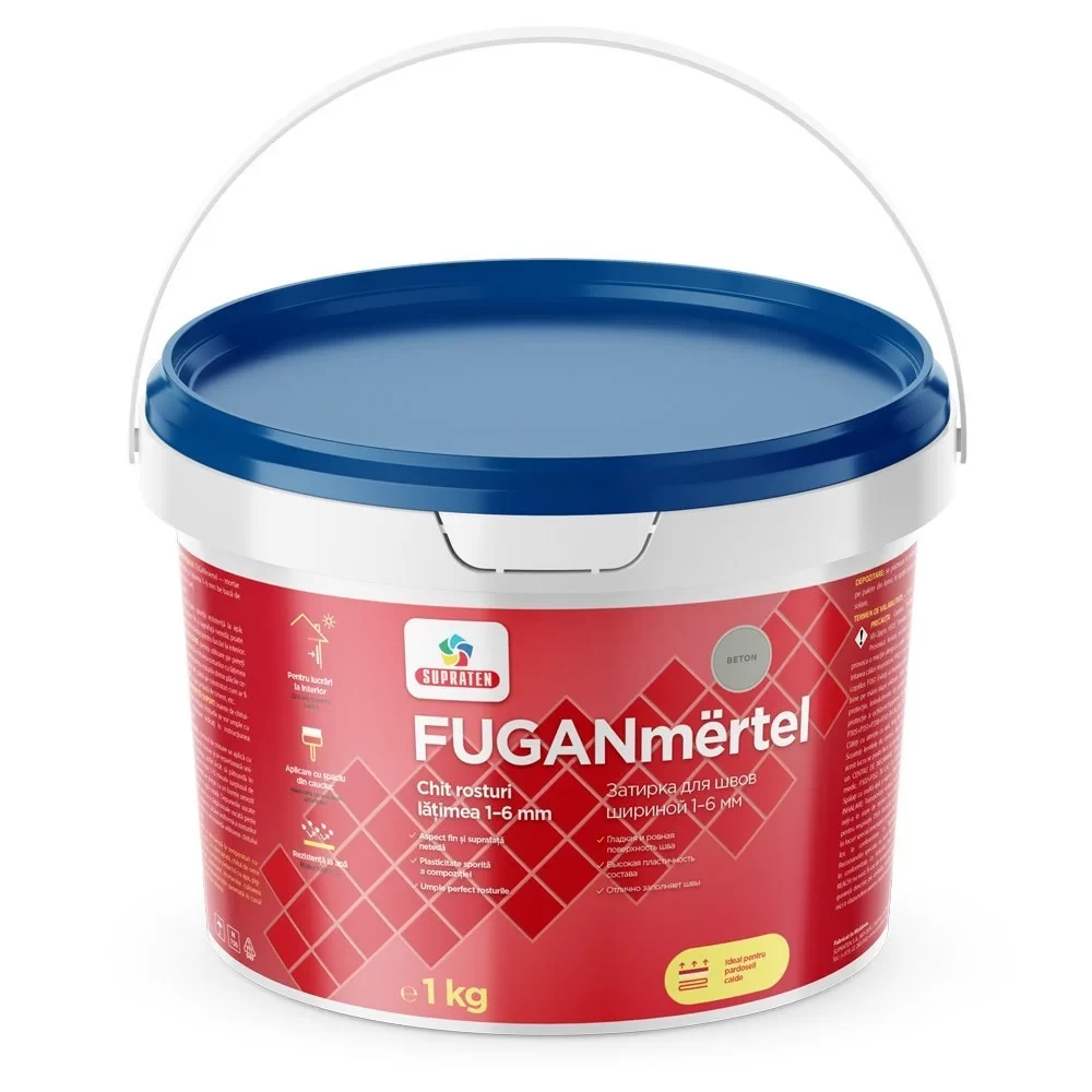 Chit rosturi FUGANmertel N16 BETON 1kg