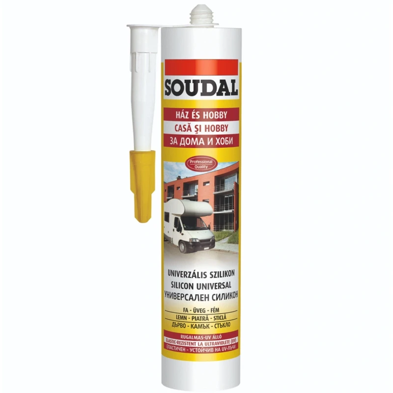 Silicon  UNIVERSAL  Transparent, 280 ml Soudal, (15) 103230,