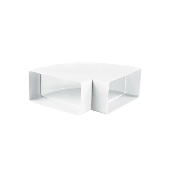 Conector de aeroduct Ventika KP60-4 60 x 238 x 32 mm plastic alb