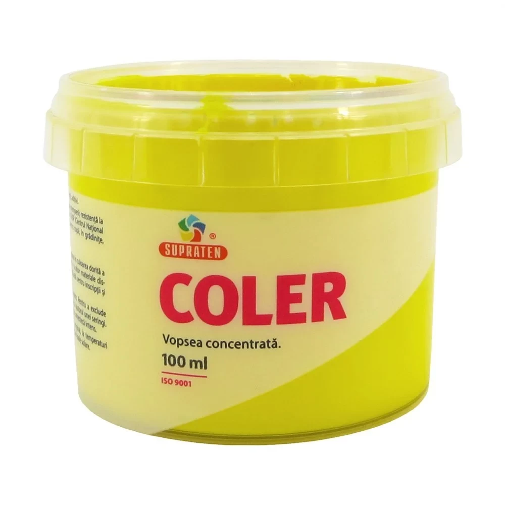 Vopsea concentrata Coler Nr.101 Galben 100ml