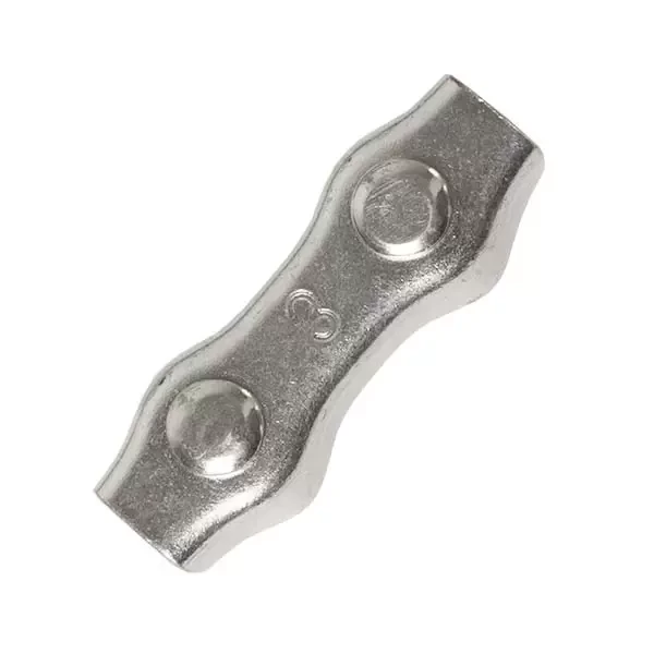 Clema "Duplex" dubla 8mm_5 buc.