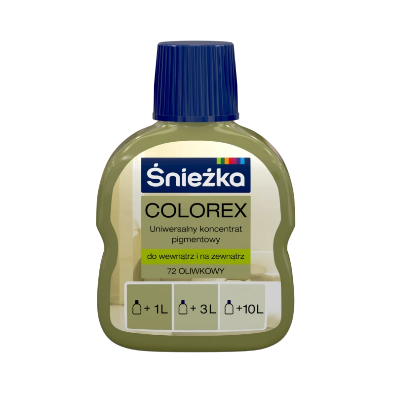 COLOREX, Nr 72,  0.1L , oliv, colorant, int.-ext.
