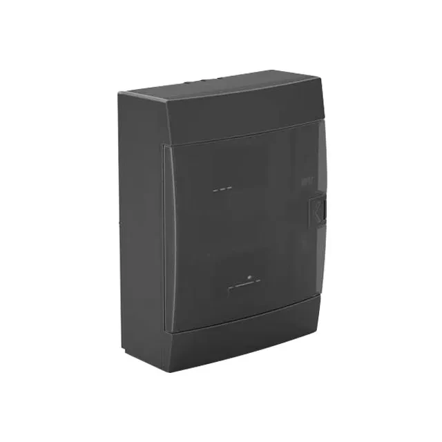 Panou pentru automate 18 module - tip aparent - negru - plastic