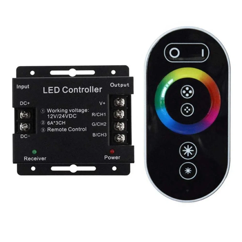 Controler Touch panel RGB 12/24V  216W/432W