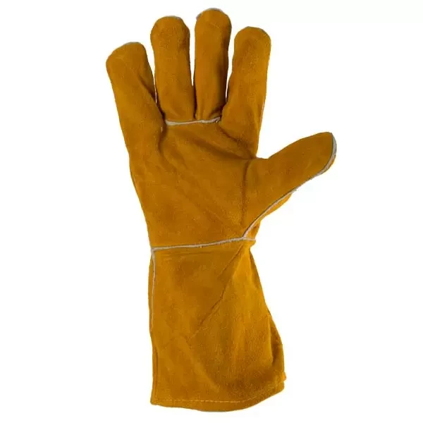 Manusi p/u sudura  din piele spalt cu captuseala galbene 11 "(XL) Profmet