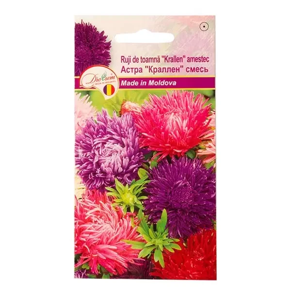 Seminte flori ruji de toamna Krallen amestec, 0.2g